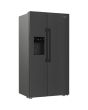 Hotpoint HPG2 6574W XBR5UK Dual No Frost American Fridge Freezer with FreshShield - Inox