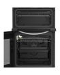 Indesit ITE5VMW Freestanding 50cm Electric Cooker with Ceramic Hob
