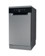 Whirlpool WSFE 2B19 X UK N SupremeClean Slimline Dishwasher A+++ 10 Place - Stainless Steel