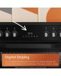 Hotpoint HDE6VDW 60cm Electric Cooker with Ceramic Hob - White