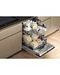 Whirlpool W8I HP42 L UK Integrated Dishwasher - Black
