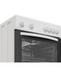Indesit I6GGMMWUK Freestanding 60cm Gas Single Cooker - White