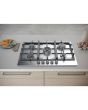 Indesit THP 751 W/IX/I Hob - Stainless Steel