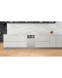 Whirlpool WSIC3M27CUKN Slimline Integrated Dishwasher - Silver