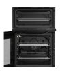 Hotpoint HTE5VCB Freestanding 50cm Electric Cooker with Ceramic Hob - Black