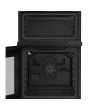 Hotpoint HDE5VDCB 50cm Electric Cooker with Ceramic Hob - Black