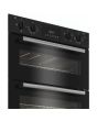 Indesit DUI10DB Built-In Double Oven - Black