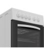 Indesit I5E3KMW Freestanding 50cm Electric Single Cooker - White