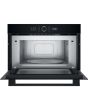 Hotpoint HMD44MBUK Built-In Microwave Oven and Grill - Black