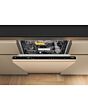 Whirlpool W8I HP42 L UK Integrated Dishwasher - Black