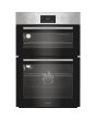 Indesit DII10DIX Built-In Double Oven - Inox