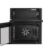 Hotpoint HDE6VDB1 60cm Freestanding Electric Double Oven Cooker with Multiflow
