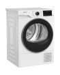 Hotpoint CHD84MWBSUK Fabric Care Freestanding 8kg Heat Pump Tumble Dryer with HomeWhiz