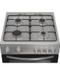 Indesit IDG6GS 60cm Gas Double Cooker - Silver