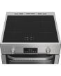 Hotpoint HDE6IDC2X Freestanding 60cm Induction Double Cooker - Inox