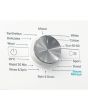 Whirlpool FFB7469WVUK AntiStain 7kg Washing Machine - White - A Rated