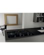 Whirlpool GOWL 958/NB W Collection Gas Hob 5 Burners 90cm - Black