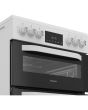 Hotpoint HDE6VDW 60cm Electric Cooker with Ceramic Hob - White