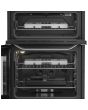 Hotpoint HDG6GDCX Freestanding 60cm Gas Cooker with Double Oven