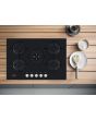 Hotpoint HGS 72S BK Hob - Black