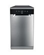 Whirlpool WSFE 2B19 X UK N SupremeClean Slimline Dishwasher A+++ 10 Place - Stainless Steel
