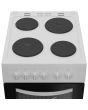 Indesit I5E3KMW Freestanding 50cm Electric Single Cooker - White