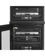 Hotpoint HDG5GCB Freestanding 50cm Gas Double Cooker - Black