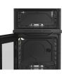 Hotpoint HDG5GCB Freestanding 50cm Gas Double Cooker - Black