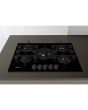 Whirlpool GOWL 758/NB W Collection Hob 5 Burners Gas on Glass 75cm - Black