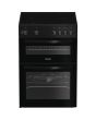 Indesit ITE6VMB Freestanding 60cm Electric Cooker with Ceramic Hob