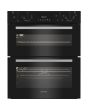 Indesit DUI10DB Built-In Double Oven - Black
