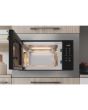 Indesit MWI125GX Built-In Microwave - Stainless Steel