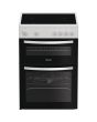 Indesit ITE6VMW Freestanding 60cm Electric Cooker with Ceramic Hob