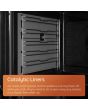Hotpoint HDG5GCB Freestanding 50cm Gas Double Cooker - Black