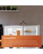 Hotpoint HPKF6353XBR4UK Freestanding Total No Frost 50/50 Fridge Freezer with VitalCare