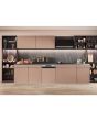 Hotpoint H5PC15M6UK 60cm Semi-Integrated Dishwasher - Stainless Steel