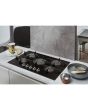 Whirlpool POW 75D2/NB Gas Hob 5 Burners 75cm - Black