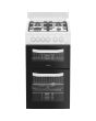 Hotpoint HDG5GCW Freestanding 50cm Gas Double Cooker - White