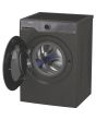 Hotpoint HP105GACARE Freestanding Fabric Care 10kg 1400rpm Washing Machine - Graphite