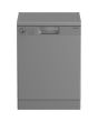 Indesit IN2FE13DT9SUK Freestanding 60cm Dishwasher - Silver