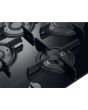 Hotpoint FTGHG 641 D/H BK Gas Hob - Black