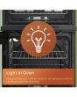 Hotpoint HDE6VDB1 60cm Freestanding Electric Double Oven Cooker with Multiflow