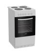 Indesit I5E3KMW Freestanding 50cm Electric Single Cooker - White