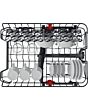 Whirlpool WSFE 2B19 X UK N SupremeClean Slimline Dishwasher A+++ 10 Place - Stainless Steel