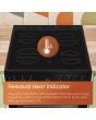 Hotpoint HDE6IDC2B1 Double Oven Electric Cooker with Induction Hob - Black