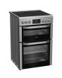 Hotpoint HDE6VDCAX 60cm Electric Cooker with Ceramic Hob