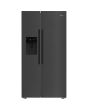 Hotpoint HPG2 6574W XBR5UK Dual No Frost American Fridge Freezer with FreshShield - Inox