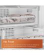 Hotpoint HPKH1261XBR4UK Freestanding No Frost 50/50 Fridge Freezer - Black