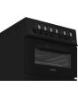Hotpoint HDG5GCB Freestanding 50cm Gas Double Cooker - Black
