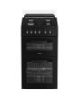 Hotpoint HDG5GCB Freestanding 50cm Gas Double Cooker - Black